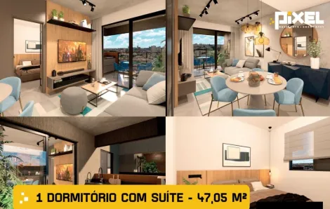imagem 2 - Apartamento á venda com 1 quarto, 47 m² - Pixel Residence - Vila Monte Alegre. imagem 2 - Apartamento á venda com 1 quarto, 47 m² - Pixel Residence - Vila Monte Alegre.