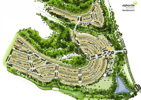 imagem 1 - Terreno à venda, 500m²  - Alphaville 3. imagem 1 - Terreno à venda, 500m²  - Alphaville 3.