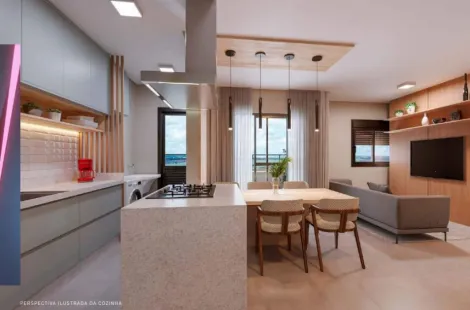 imagem 4 - Apartamento à venda, 2 quartos, 1 vaga , 48 m²  - Triad Fiúsa Home Resort - Jardim Olhos D`Água imagem 4 - Apartamento à venda, 2 quartos, 1 vaga , 48 m²  - Triad Fiúsa Home Resort - Jardim Olhos D`Água