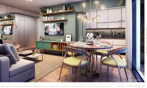 imagem 2 - Apartamento à venda com 2 quartos, 1 vaga, 74 m²  - Edifício Authoria Fascínio - Jardim Olhos DÁgua imagem 2 - Apartamento à venda com 2 quartos, 1 vaga, 74 m²  - Edifício Authoria Fascínio - Jardim Olhos DÁgua