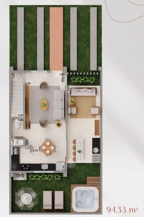 imagem 2 - Casa á venda com 3 quartos, 94 m² - Condomínio Volare - Bonfim Paulista. imagem 2 - Casa á venda com 3 quartos, 94 m² - Condomínio Volare - Bonfim Paulista.