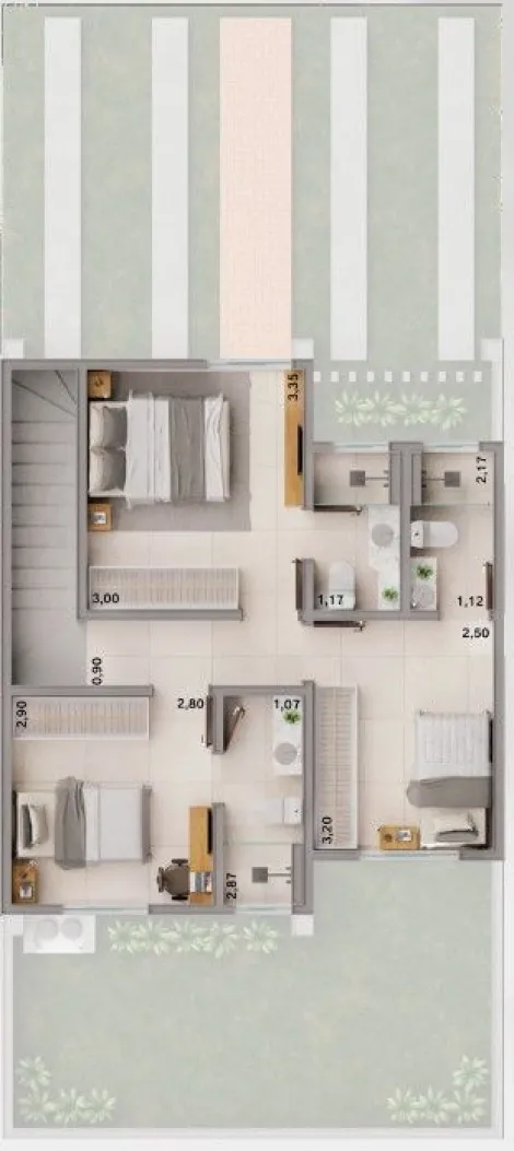 imagem 3 - Casa á venda com 3 quartos, 94 m² - Condomínio Volare - Bonfim Paulista. imagem 3 - Casa á venda com 3 quartos, 94 m² - Condomínio Volare - Bonfim Paulista.