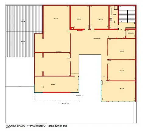 imagem 5 - Ponto comercial para alugar com salas, 1.460m² - Jardim América. imagem 5 - Ponto comercial para alugar com salas, 1.460m² - Jardim América.