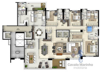 imagem 2 - Apartamento com 4 dormitórios à venda, 320 m² por R$ 2.300.000,00 - Jardim Botânico imagem 2 - Apartamento com 4 dormitórios à venda, 320 m² por R$ 2.300.000,00 - Jardim Botânico